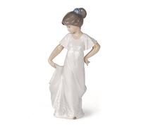 NAO Figura Camisón con Vuelo. Niña de Porcelana