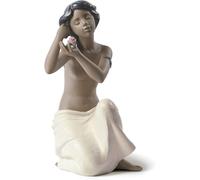 NAO Figura Desnudo con Flor. Mujer de Porcelana
