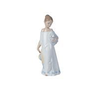 NAO Figura Juntos En El Campo. Niña de Porcelana