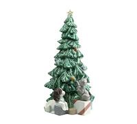 NAO Figura Travesura En Navidad. Arbol Navidad de Porcelana