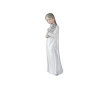 NAO Figura Camisón con Perrito. Niña de Porcelana