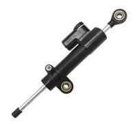 Naojino Amortiguador dirección Compatible con Ducati 848 2008 2009 2010 Amortiguador Estabilizador De Dirección De Motocicleta Soporte Ajustable Piezas De Montaje Accesorios Universales(Black)