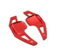 Naojino Compatible con BMW para F20 F21 F34 X5 F15 X6 F16 2013 2014 2015 2016 2017 2018 Levas De Cambio Universales para Volante Interior De Coche Paleta de Cambio(Red)