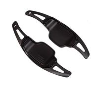 Naojino Compatible con Chevrolet para Camaro 2012 2013 2014 2015 Accesorios De Estilo para Coche Levas De Cambio para Volante Decoración Selecciones Universales para Coche Paleta de Cambio(Black)
