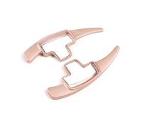 Naojino Compatible con Mercedes para Benz Clase A W176 2013-2015 Clase B W246 2012-2014 Clase E W212 2014-2015 Paletas De Cambio De Volante Dirección ABS Paleta de Cambio(Rose Gold)