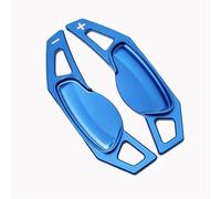 Naojino Compatible con Smart para ForFour 2015 2016 2017 Extensión del Volante del Coche Paletas De Cambio Pegatinas para Coche Paleta de Cambio(Blue)