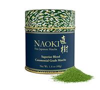 Naoki Matcha (Mezcla ceremonial superior, 40 g / 1.4 oz) - Auténtico té verde matcha japonés en polvo de grado ceremonial de Uji, Kyoto