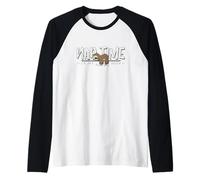 Nap Time Is My Happy Hour Acogedor Perezoso dormilón Camiseta Manga Raglan