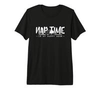 Nap Time Is My Happy Hour Dormilón Acogedor Tapir Camiseta Premium
