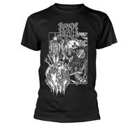Napalm Death Harmony Corruption - Camiseta de manga corta para hombre, Negro , XL