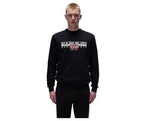 Napapijri Aylmer Sweatshirt Sudaderas, Negro, XL para Hombre