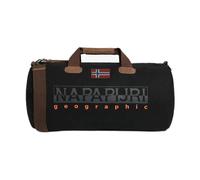 Napapijri- Bolsa de Gimnasio/Viaje Algodón Negro- Bags- Hombre- Negro- ONE SIZE- Bolsa de Gimnasio/Viaje Algodón Negro