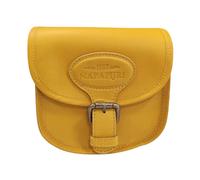 Napapijri- Bolso bandolera de cuero amarillo- Bags- Mujer- Amarillo- ONE SIZE- Bolso bandolera de cuero amarillo
