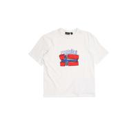 NAPAPIJRI Camiseta 'ALBEDO' azul / rojo / blanco 116 EUR
