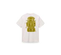 NAPAPIJRI Camiseta amarillo / blanco natural L amarillo / blanco natural