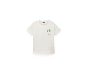 NAPAPIJRI Camiseta 'Bliss' verde / blanco natural XS EUR