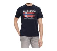 Napapijri - Camiseta de manga corta - Tops - Hombre - Azul - L -