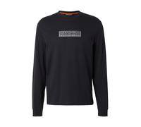 NAPAPIJRI Camiseta gris / negro L gris / negro