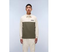 NAPAPIJRI Camiseta 'Mont' beige claro / oliva / negro XXL EUR