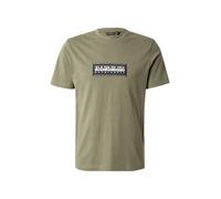 NAPAPIJRI Camiseta oliva / negro / blanco L oliva / negro / blanco