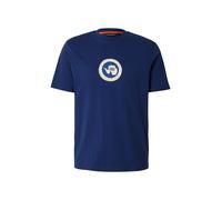 NAPAPIJRI Camiseta 'PHOS' piel / azul oscuro / rojo / blanco S piel / azul oscuro / rojo / blanco