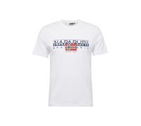 NAPAPIJRI Camiseta 'S-Aylmer' crema / marino / arándano / blanco L EUR