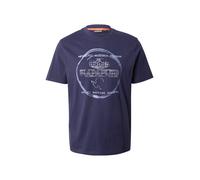 NAPAPIJRI Camiseta 'S-BALD' azul / marino / gris M azul / marino / gris