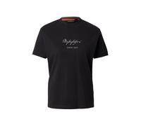 NAPAPIJRI Camiseta 'S-BARYTE' gris claro / negro S gris claro / negro