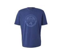NAPAPIJRI Camiseta 'S-BOLLO' azul ahumado / azul oscuro XL EUR