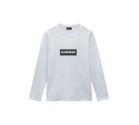 NAPAPIJRI Camiseta 'S-CHAMOIS' negro / blanco 164 negro / blanco