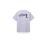 NAPAPIJRI Camiseta 'S-FLINT' azul / gris moteado / negro XXL EUR
