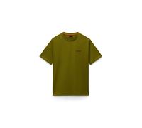 NAPAPIJRI Camiseta 'S-Yose' marrón oscuro / dorado / oliva XS EUR