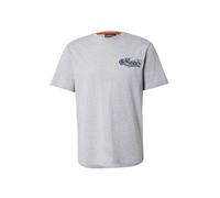 NAPAPIJRI Camiseta 'S-ZINC' azul oscuro / gris moteado / blanco XXL azul oscuro / gris moteado / blanco