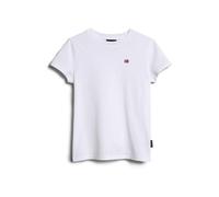 NAPAPIJRI Camiseta 'Salis' arándano / negro / blanco 140 arándano / negro / blanco