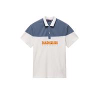 NAPAPIJRI Camiseta 'Saturnia' azul real / amarillo / blanco L azul real / amarillo / blanco