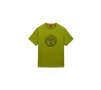 NAPAPIJRI Camiseta verde / negro XL EUR