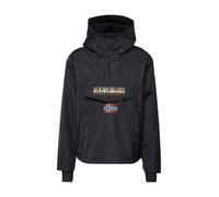 NAPAPIJRI Chaqueta de entretiempo beige / rojo carmesí / negro M beige / rojo carmesí / negro