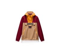 Chaqueta de entretiempo 'Rainforest' Hombre NAPAPIJRI M beige / amarillo / rojo oscuro / negro
