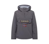 NAPAPIJRI Chaqueta de entretiempo 'Rainforest' beige / gris oscuro / rojo oscuro / negro L beige / gris oscuro / rojo oscuro / negro