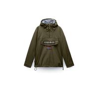 NAPAPIJRI Chaqueta funcional 'Rainforest 3' beige / oliva / rojo fuego / negro L EUR
