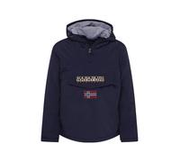 NAPAPIJRI Chaqueta funcional 'Rainforest' marino / marrón claro / rojo fuego / blanco M EUR
