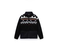 NAPAPIJRI Chaqueta polar 'Ansei' crema / gris / naranja / negro L crema / gris / naranja / negro