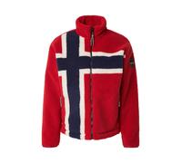 NAPAPIJRI Chaqueta polar 'T-FIEMME' rojo / negro / blanco M rojo / negro / blanco
