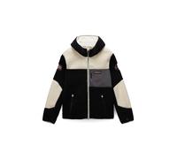 NAPAPIJRI Chaqueta polar 'Yupik 3' beige claro / gris / rojo oscuro / negro L beige claro / gris / rojo oscuro / negro