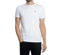 Napapijri de los hombres Camiseta regular de Salis, Blanco