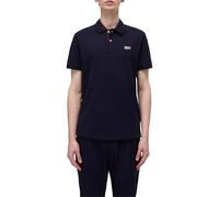 Napapijri Hombre Polo de Manga Corta Eruggy Azul Oscuro L