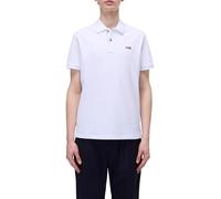 Napapijri Hombre Polo de Manga Corta Eruggy Blanco L
