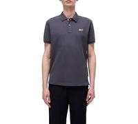 Napapijri Hombre Polo de Manga Corta Eruggy Gris Oscuro XXL
