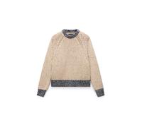 NAPAPIJRI Jersey 'D-Ansei' beige moteado / azul cian / marrón L beige moteado / azul cian / marrón