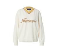 NAPAPIJRI Jersey 'D-MALEZ' camelo / beige claro / limón M camelo / beige claro / limón